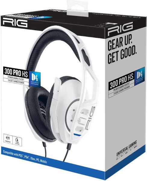 Auriculares Gaming Rig Serie 300pro Hs Blancos Para Playstation® 4 Y Playstation® 5 Auriculares Gaming Rig Serie 300pro Hs Blancos Para Playstation® 4 Y Playstation® 5